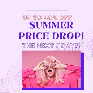 Everything up to 40% off! 🏷💰